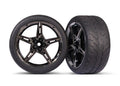 Traxxas - TRX9371 - Onroad bagdæk limet på 2.1