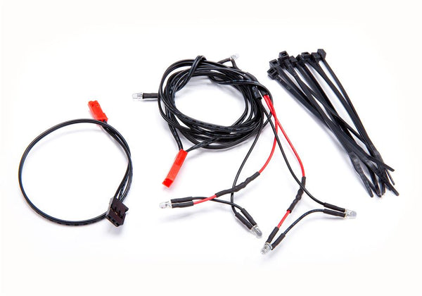 Traxxas - TRX9380 - LED light harness/ power harness/ zip ties (9)(fits #9311 body)