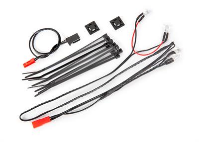 Traxxas - TRX9385 - LED light harness/ power harness/ zip ties (9)/ mounts (2) (fits