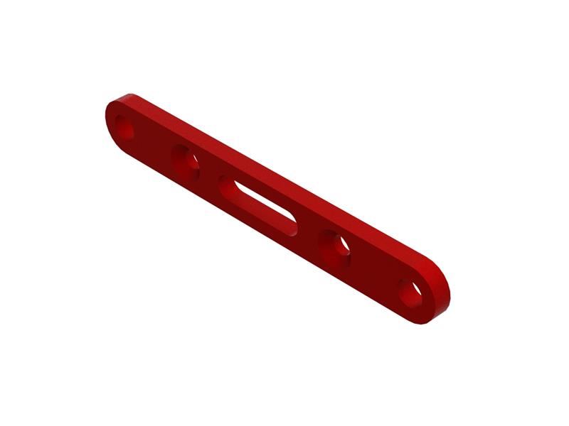 Arrma - ARA320590 - ALUMINUM RR SUSPENSION MOUNT (RED)