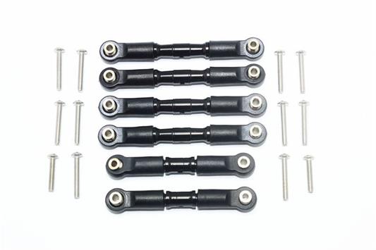 GPM - GPMMAG160BKBEBK - Aluminum Adjustable Tie Rods - 18PC Set Black