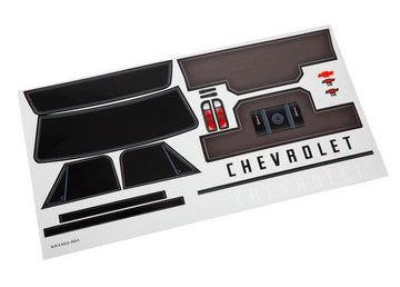 Traxxas - TRX9413 - Decal sheet, Chevrolet C10