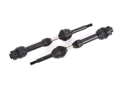 Traxxas - TRX9450R - Driveshafts, rear, steel-spline constant-velocity (complete assembly) (2)