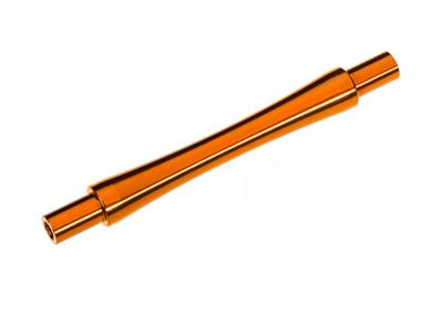 Traxxas - TRX9463A - Axle, wheelie bar, 6061-T6 aluminum (orange-anodized) (1)/ 3x12 BCS (with threadlock) (2)