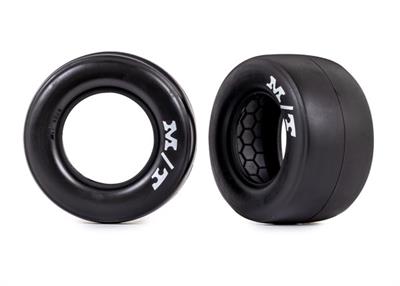 Traxxas - TRX9471R - Tires, rear (Mickey Thompson® ET Drag® Slicks, sticky compound) (2)