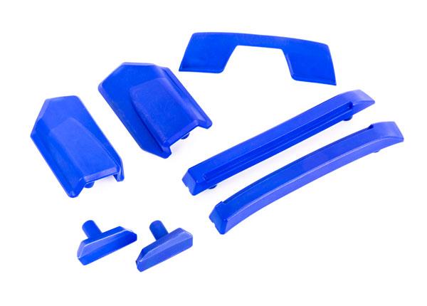 Traxxas - TRX9510X - Body reinforcement set, Blue/ skid pads (roof) (fits