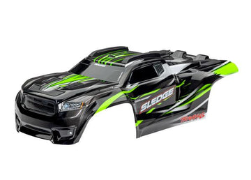 Traxxas - TRX9511G - Sledge™ Karosseri malet i grøn