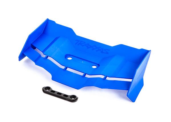 Traxxas - TRX9517X - Wing Blue/ wing washer/ 4x12mm FCS (2)