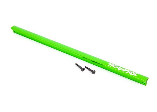 Traxxas - TRX9523G - Chassis brace (T-Bar), 6061-T6 aluminum (green-anodized)/ 3x16 SS (2)