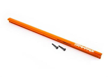 Traxxas - TRX9523T - Center brace (T-Bar), 6061-T6 aluminum (orange-anodized)/ 3x16 SS (2)