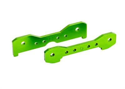 Traxxas - TRX9528G - Tie bars, rear, 6061-T6 aluminum (green-anodized)