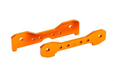 Traxxas - TRX9528T - Tie bars, rear, 6061-T6 aluminum (orange-anodized)