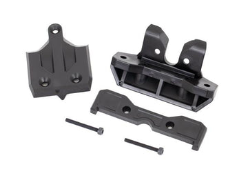 Traxxas - TRX9536 - Bumper, rear/ skidplate, rear/ tie bar mount, rear/ 3x25 CS (2)