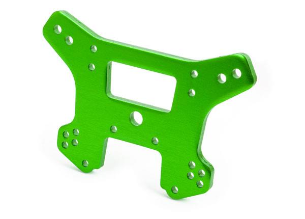 Traxxas - TRX9539G - Shock tower, front, 6061-T6 aluminum (Green-anodized)
