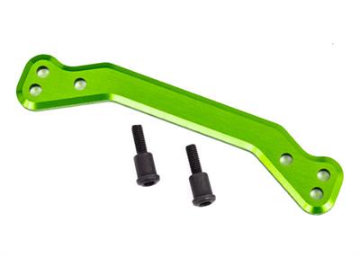 Traxxas - TRX9546G - Draglink, steering, 6061-T6 aluminum (green-anodized)/ 3x14mm SS (2)