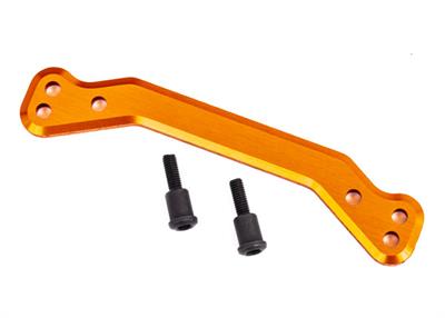 Traxxas - TRX9546T - Draglink, steering, 6061-T6 aluminum (orange-anodized)/ 3x14mm SS (2)