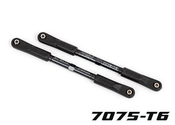 Camber links, rear, Sledge® (TUBES dark titanium-anodized, 7075-T6 aluminum, stronger than titanium) (144mm) (2)/ rod ends, asse