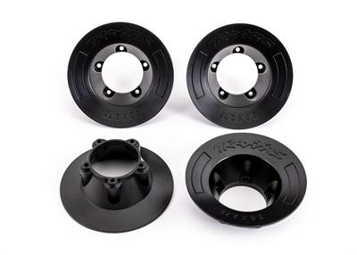 Traxxas - TRX9569 - Wheel covers, black (4) (fits #9572 wheels)