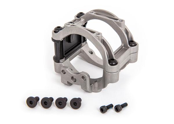 Traxxas - TRX9589 - Motor mount, aluminum (upper and lower)/ motor mount spacer/ hardware