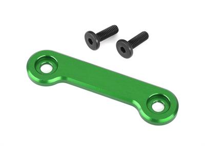 Traxxas - TRX9617G - Wing washer, 6061-T6 aluminum (green-anodized) (1)/ 4x12mm FCS (2)