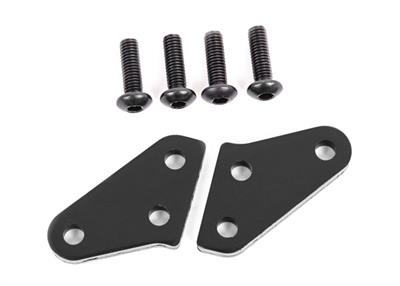 Steering block arms (aluminum, dark titanium-anodized) (2) (fits #9635 series & 9637 series steering blocks)