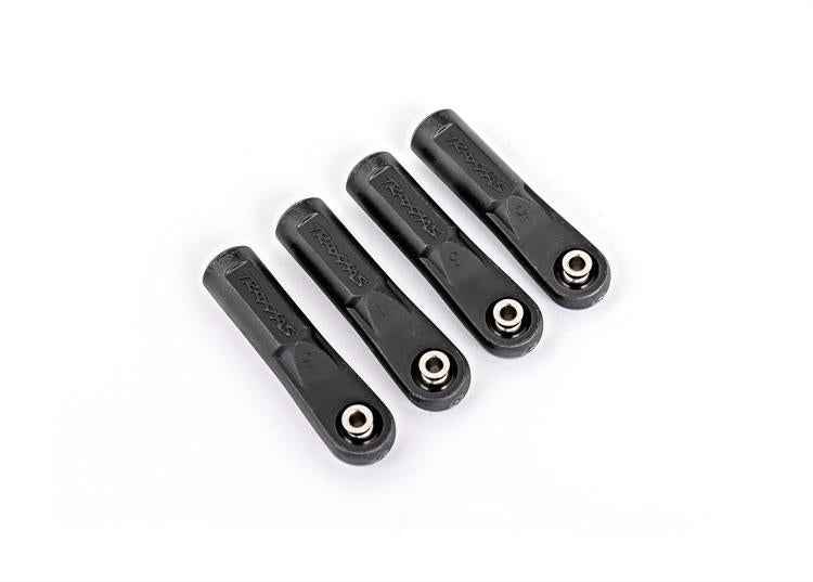 Traxxas - TRX9647 - Rod ends, standard (4) (assembled with hollow balls) (fits #9547/9548 series aluminum camber links & #9549 series aluminum toe li