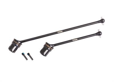 Traxxas - TRX9655X - Driveshafts, center, assembled (steel constant-velocity), front (1)/ rear (1) (fits Sledge®)