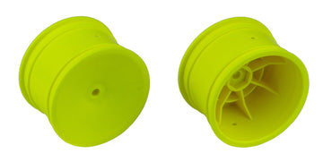 Bagfælge til 1/10 Buggy - 12mm hex, Gule fælge