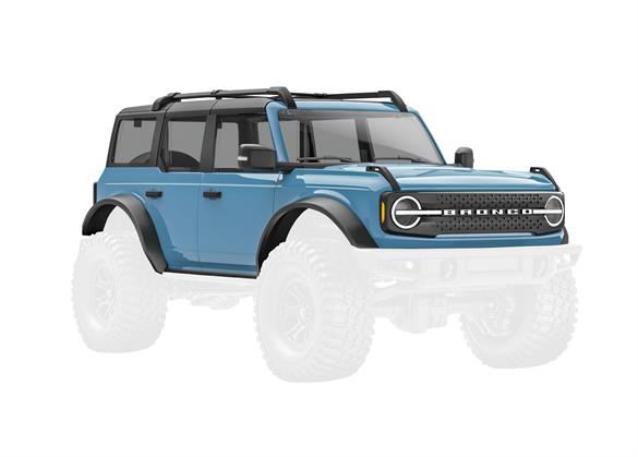 Traxxas - TRX9711-AREA51 - Body, Ford Bronco, complete, Area 51 (includes grille, side mirrors, door handles, fender flares, windshield wipers, spare