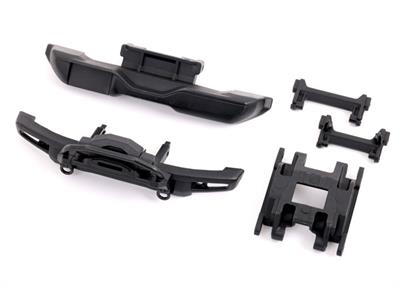 Front bumper with winch/ rear bumper/ bumper mounts, front & rear/ center skidplate
