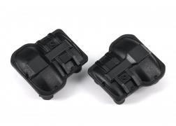 Traxxas - TRX9738-BLACK - Axle cover, front or rear (black) (2)