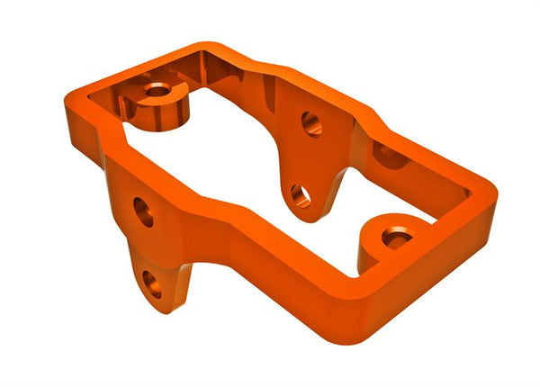 Traxxas - TRX9739-ORNG - Servo mount, 6061-T6 aluminum (orange-anodized)