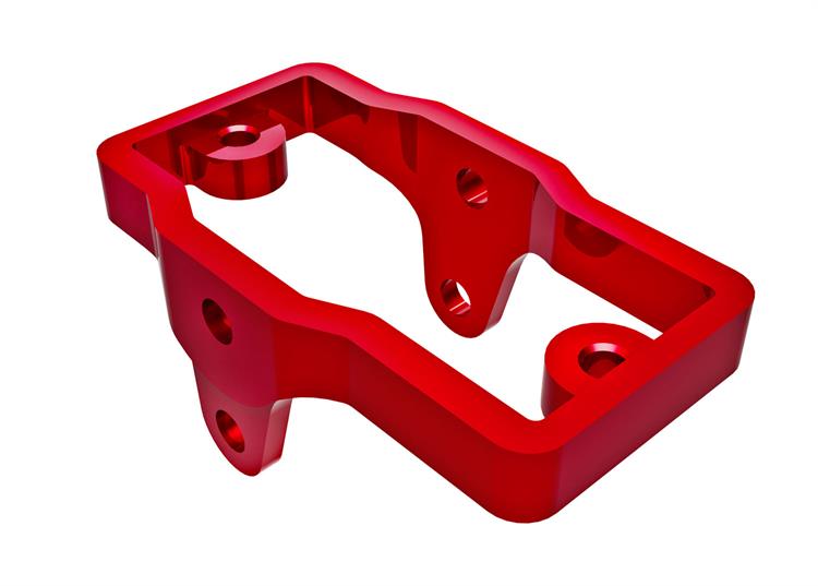 Traxxas - TRX9739-RED - Servo mount, 6061-T6 aluminum (red-anodized)