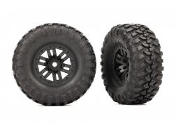 Traxxas - TRX9773 - 1.0" Canyon Crawler dæk på fælge til 1/18 - 2 stk