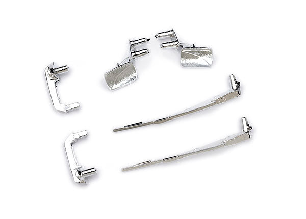 Traxxas - TRX9817 - Door handles (left & right)/ mirrors, side (left & right)/ windshield wipers (fits