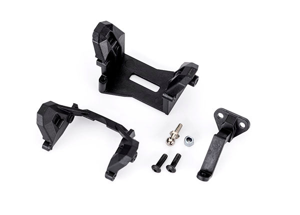 Traxxas - TRX9826 - Shock mounts (front & rear)/ trailer hitch (extended)