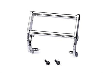 Traxxas - TRX9838 - Push bar, bumper, chrome (assembled) (fits #9835 bumper)