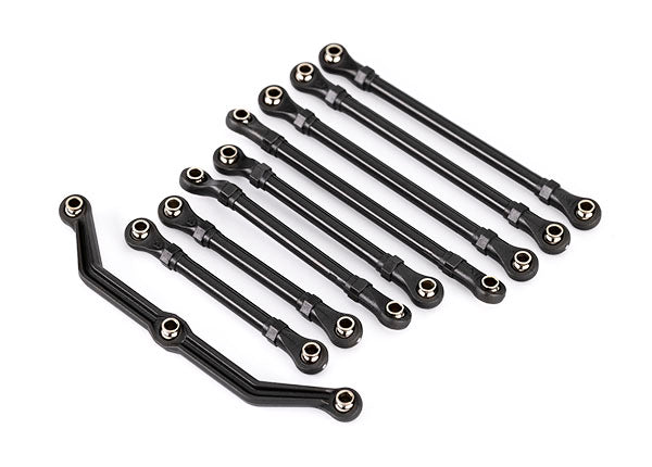 Traxxas - TRX9842 - Suspension link set, complete (front & rear) (includes steering link (1), front lower links (2), front upper links (2), rear link