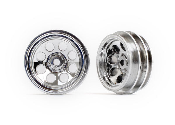 Traxxas - TRX9870 - Wheels, 1.0" (chrome) (2)