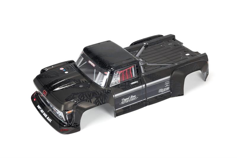 OUTCAST 1/5 EXB PAINTED DECALED TRIMMED BODY (BLACK)