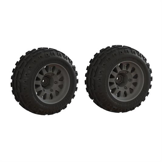 Arrma - ARA-1552 - dBoots &#039;Dirtrunner ST&#039; Tire Set Glued (2)