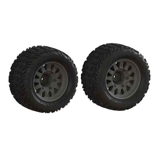 Arrma - ARA-1553 - dBoots &#039;Katar&#039; Tire Set Glued (2)