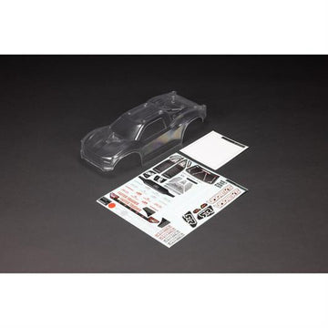 Arrma - ARA-1554 - 1/10 Clear Body with Decals: VORTEKS 2WD