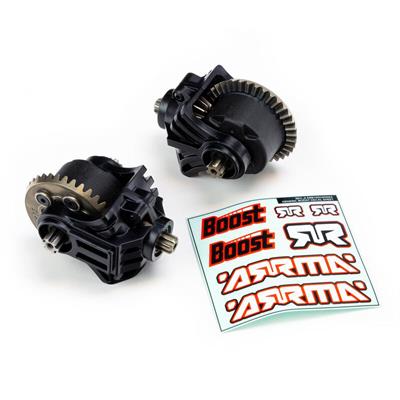 Arrma - ARA210007 - Front & Rear Metal Diff Upgrade Set: BOOST BOX