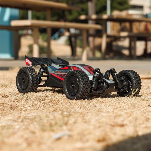 Arrma - ARA2306ST1 - TYPHON GROM 223S BLX Brushless 4X4 Small Scale Buggy RTR with DSC (Battery & Charger included), Red