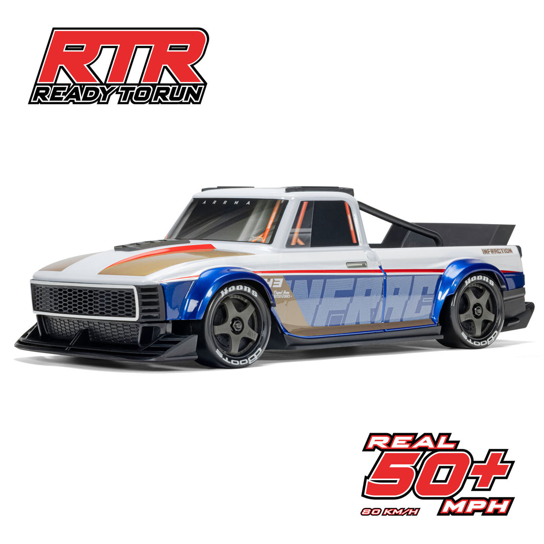 1/12 INFRACTION GROM 3S 4X4 Ready-To-Run Brushless All-Road Street Bash