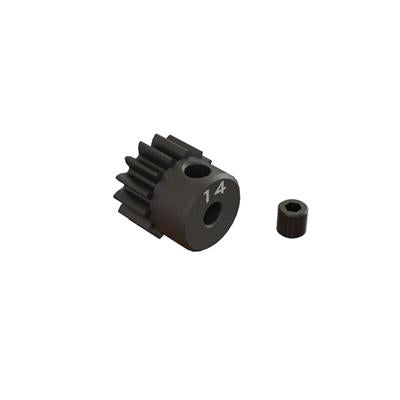 Arrma - ARA311076 - 14T 0.8Mod 1/8 Bore CNC Steel Pinion Gear