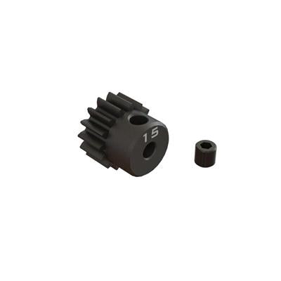 Arrma - ARA311077 - 15T 0.8Mod 1/8 Bore CNC Steel Pinion Gear