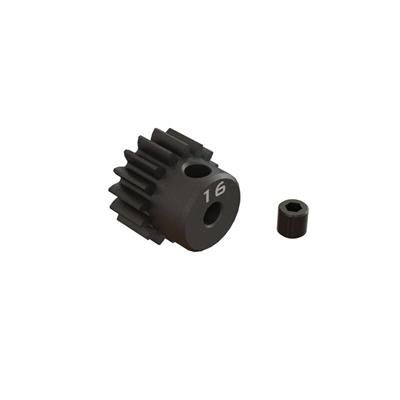 Arrma - ARA311078 - 16T 0.8Mod 1/8 Bore CNC Steel Pinion Gear