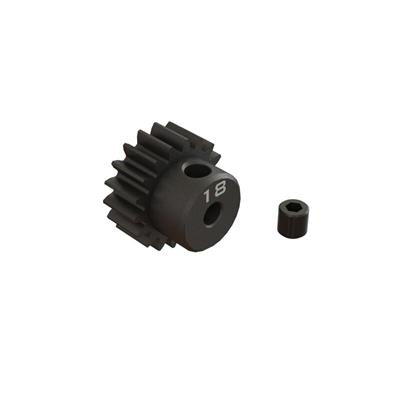 Arrma - ARA311080 - 18T 0.8Mod 1/8 Bore CNC Steel Pinion Gear